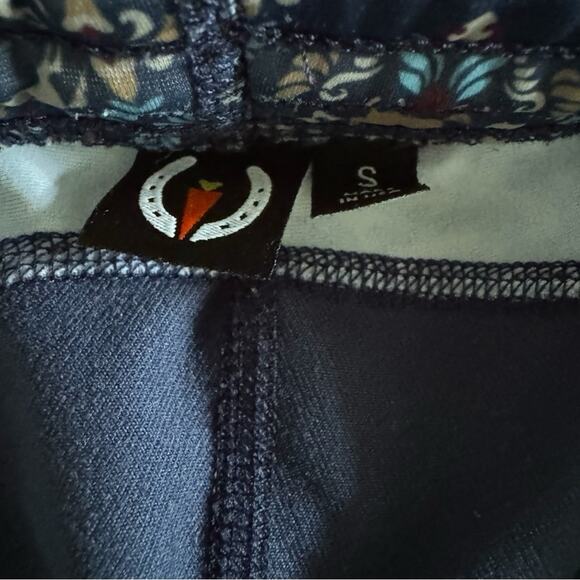 Kerrits Girls Performance Knee Patch Riding Tight Breeches Size S Horsing Around - Picture 10 of 11